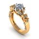 Preset Solitaire Ring