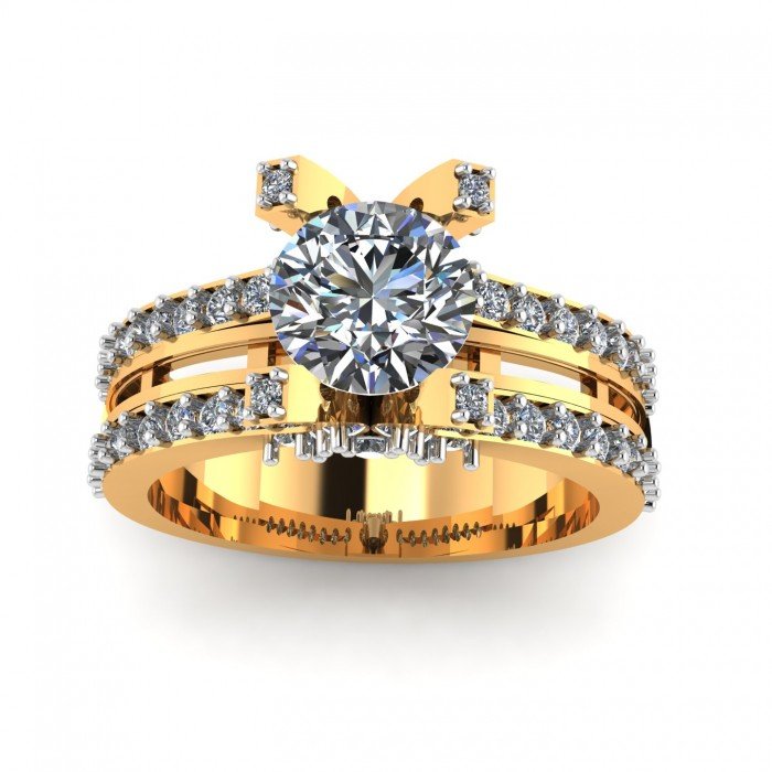 Gents Solitaire Engagement Ring