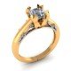 14K Gold Solitaire Rings 14K Gold Solitaire Rings