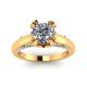 14K Gold Solitaire Rings 14K Gold Solitaire Rings