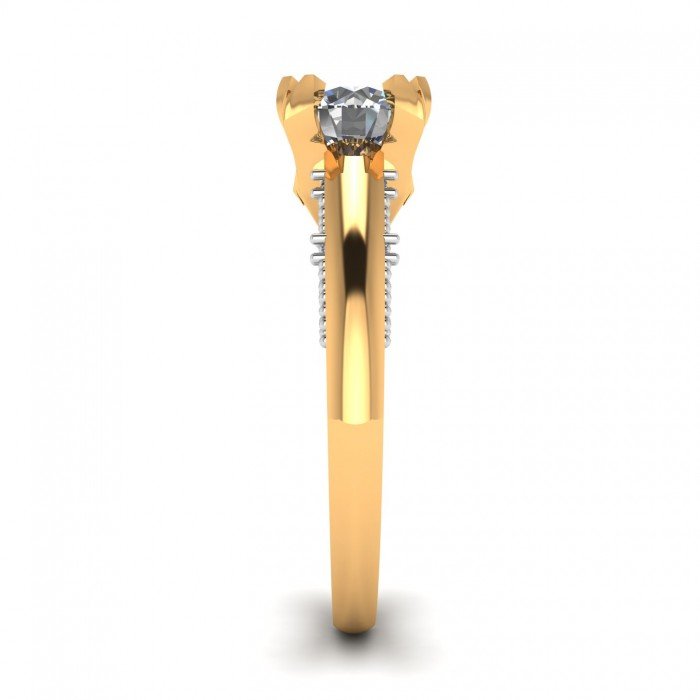 14K Gold Solitaire Rings 14K Gold Solitaire Rings