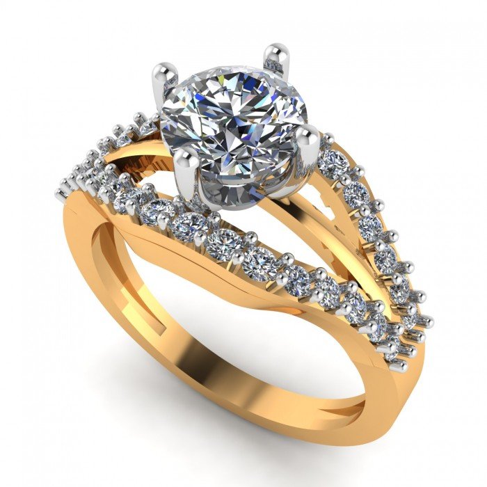 Solitaire CZ Diamond Men Ring