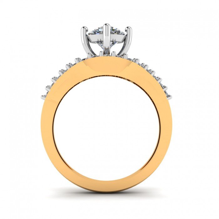 Solitaire CZ Diamond Men Ring
