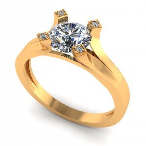 Solitaire Ring For Ladies