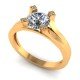 Solitaire Ring For Ladies