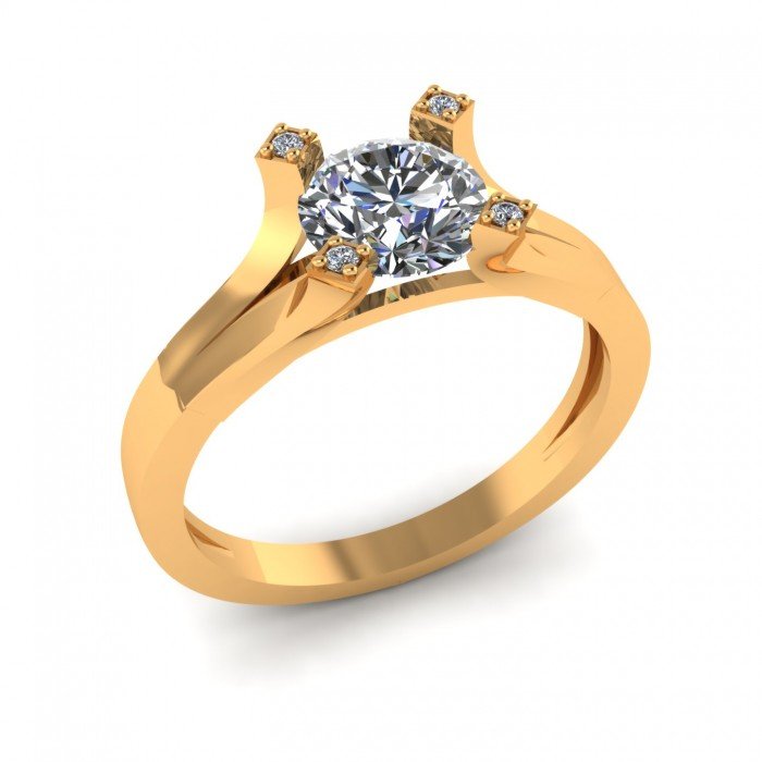 Solitaire Ring For Ladies
