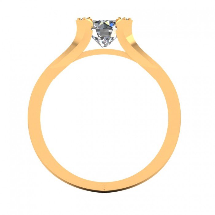 Solitaire Ring For Ladies