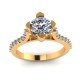 Lustre Solitaire Ring