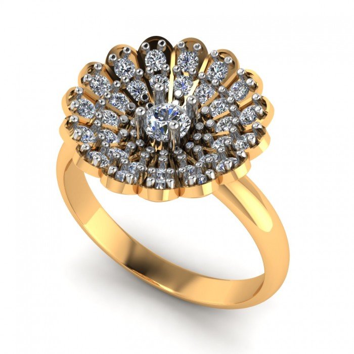 Floret Mesh Ring Floret Mesh Ring