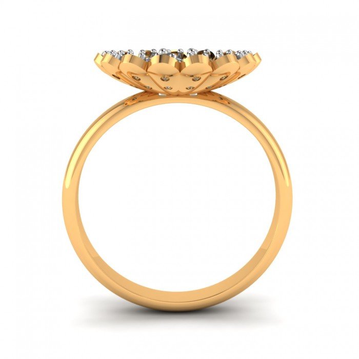 Floret Mesh Ring
