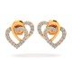 Double Heart Valentine Earring