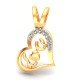 I Love U Heart Pendant