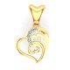 Heart Pendant Gold