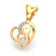 Heart Pendant Gold