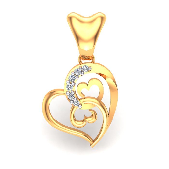 Heart Pendant Gold