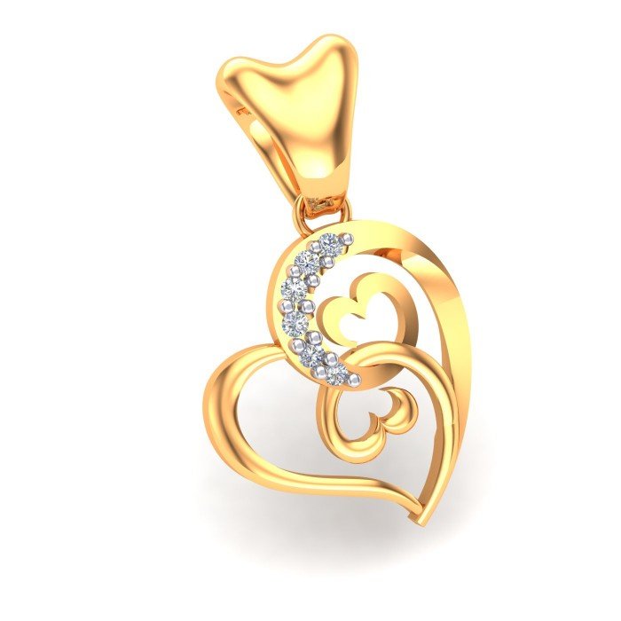 Heart Pendant Gold