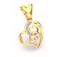 Heart Pendant Gold