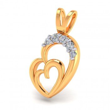 Amanda Gold Pendant in 14KT Gold