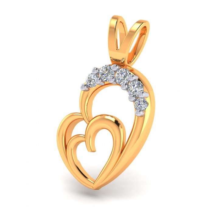 Amanda Gold Pendant in 14KT Gold