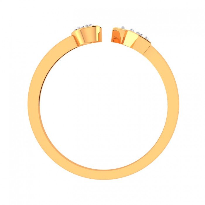 Latest Gold American Diamond Ring