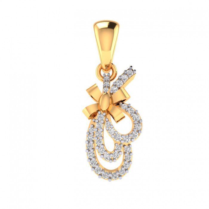 Stylish Gold Pendant