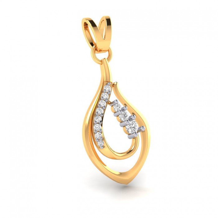 Gold Pendant For Girl
