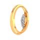 Round Heart Gold Pendant