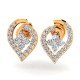 Latest 14K Gold American Diamond Earring
