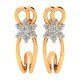 Cluster Hoop Earring