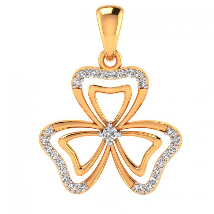 Latest Gold Pendant For Ladies