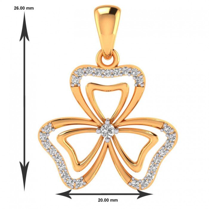 Latest Gold Pendant For Ladies