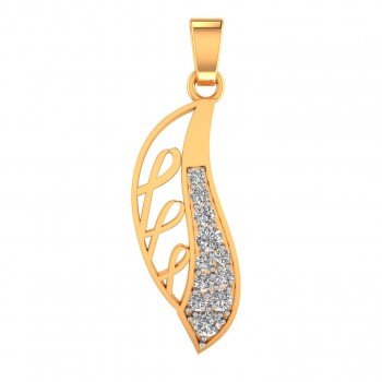 Latest Design Stylish Gold Pendant