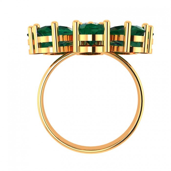 Emerald Gold Ring