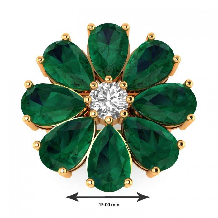 Emerald Gold Ring