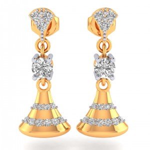 Gold Jhumka Earring