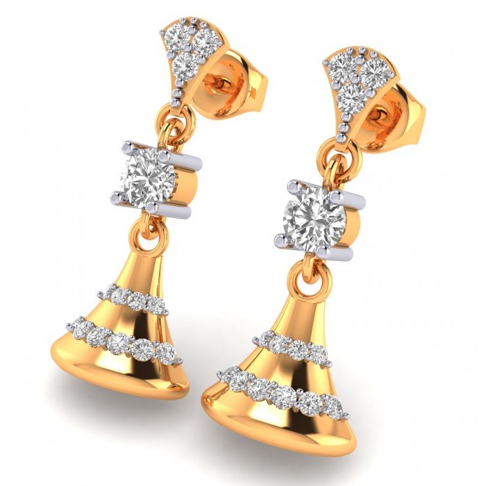 Gold Jhumka Earring