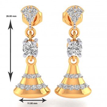 Gold Jhumka Earring