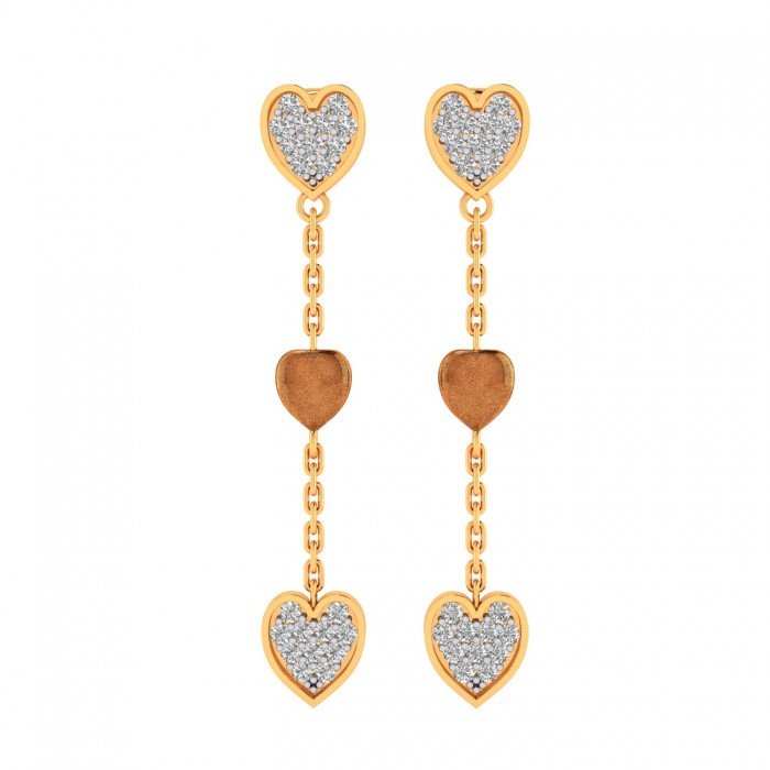 Dangling Earrings Gold