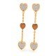 Dangling Earrings Gold