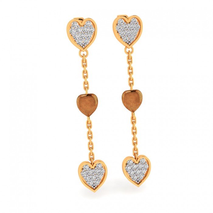 Dangling Earrings Gold