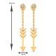 Unique Gold Dangle Earrings