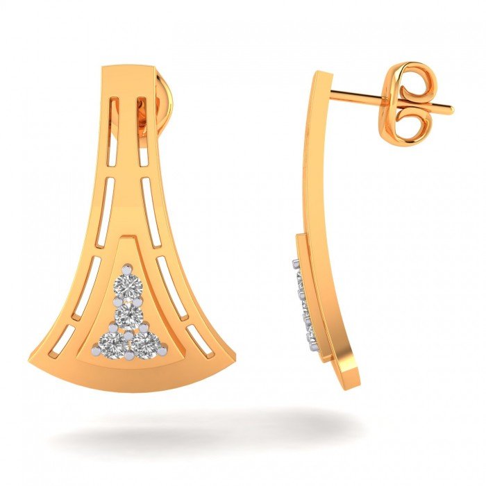 Artistik Gold Earring