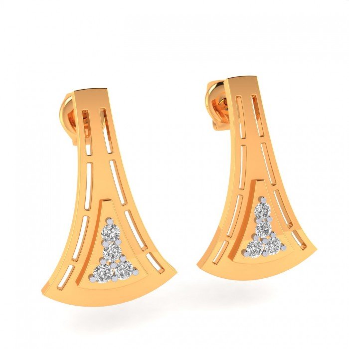 Artistik Gold Earring