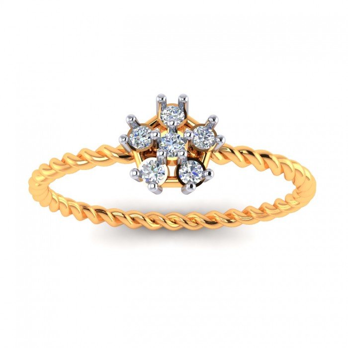 Miracle Plate American Diamond Ring