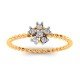 Miracle Plate American Diamond Ring