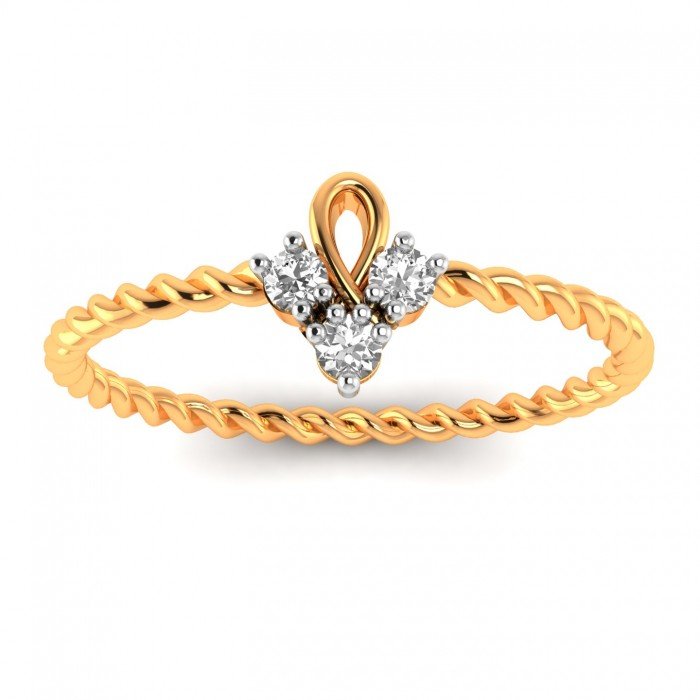 Twisted Gold Ring