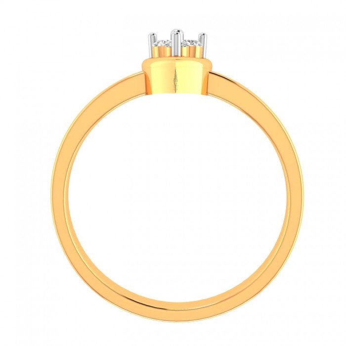 Teenage Gold American Diamond Ring