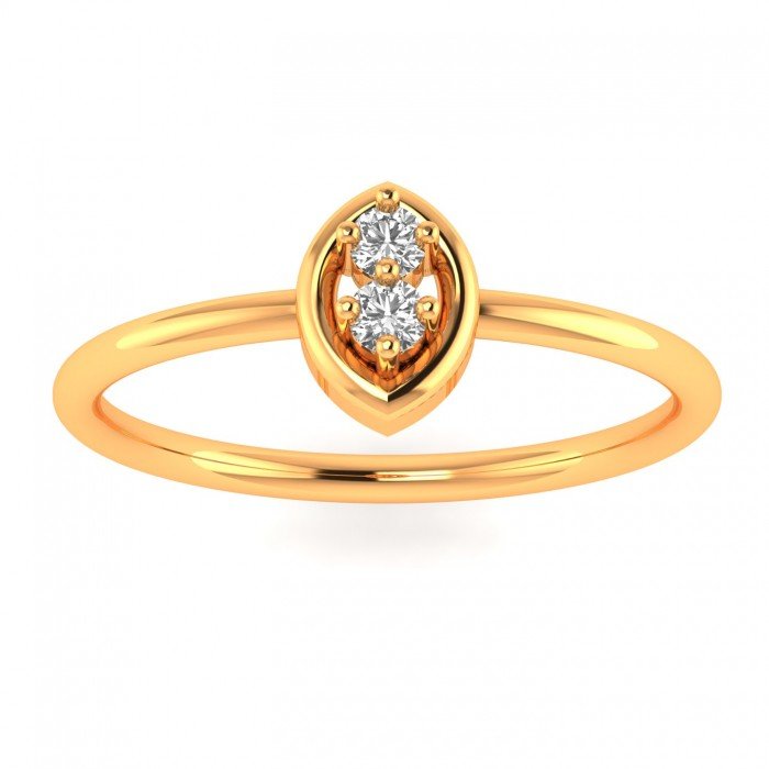 Light Weight Gold Ring For Girl