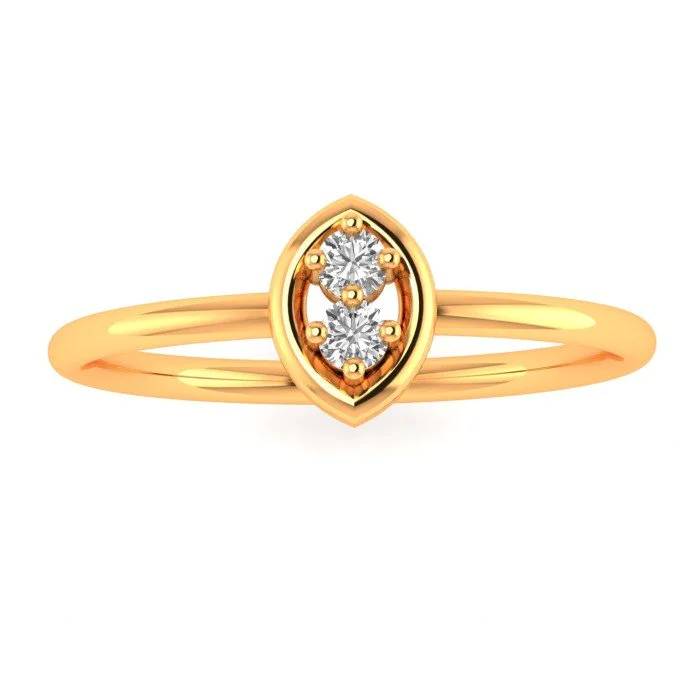 Light Weight Diamond Fashion Ring - 10758SDADFXYG – Sierra-West
