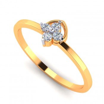 Diamond Ring For Girl